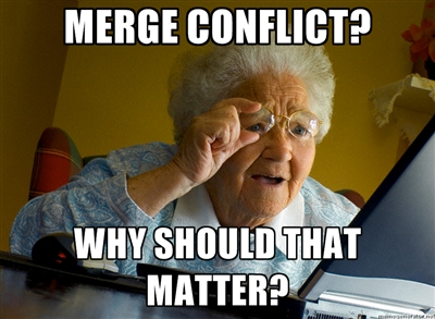 Merge conflict